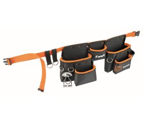 Cinturones de tres bolsillos con 4 anillas de seguridad para enganche de lanyard | 3PB-2